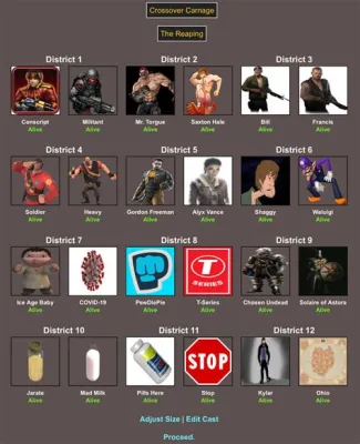  Hunger Games Simulator: Ein brutales Meisterwerk des kompetitiven Kampfes!